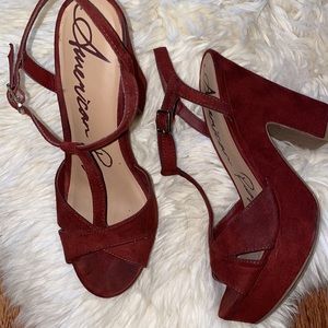 CLEANING OUT: ACCEPTING OFFERS American Rag T-Strap Platform Sandal